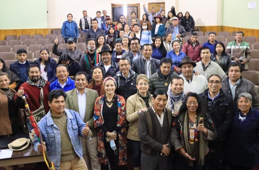 Gobernación de Nariño participó del encuentro binacional de pueblos indígenas de frontera, Pastos y Awá en Ecuador