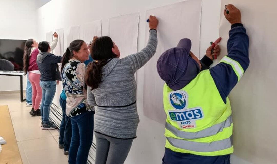 Recicladores de Nariño participan de taller motivacional y de experiencias