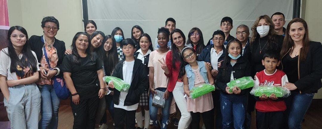 Niños y niñas de Mi Nariño lideres de la estrategia Crianza Amorosa + Juego