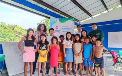 Gobernación de Nariño entregó paneles solares a la Institución Educativa Santa Bárbara, en el municipio de El Charco