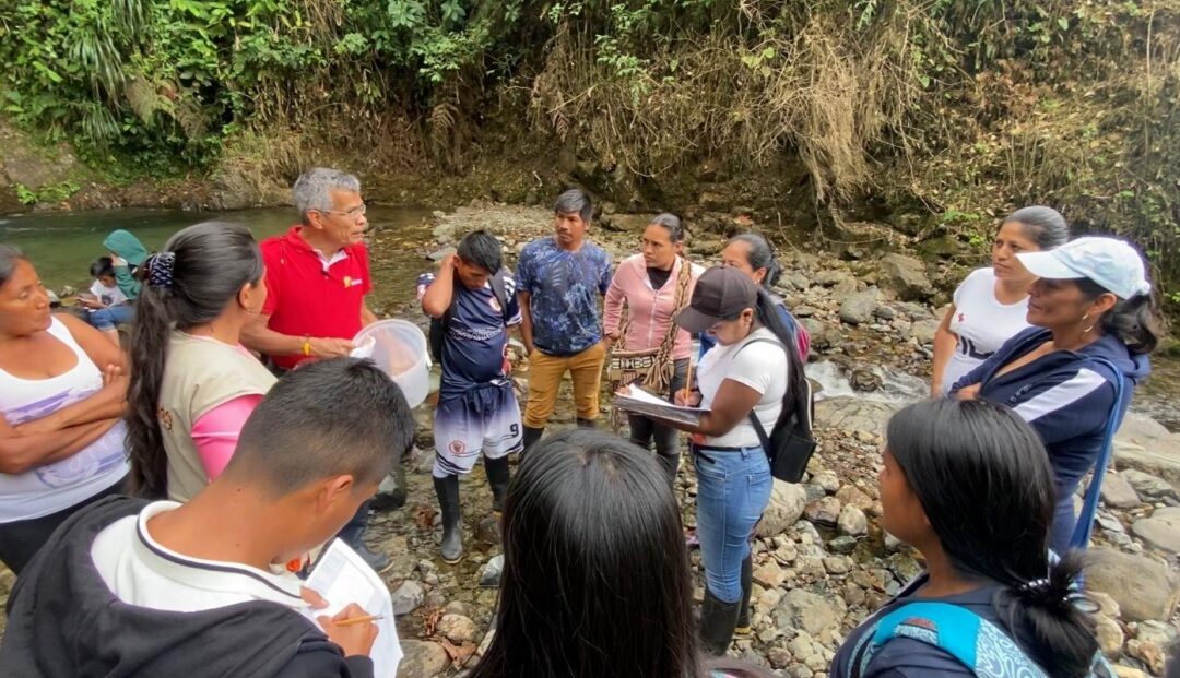Gobernación de Nariño, acompañó procesos de educación ambiental, en el resguardo integrado La Milagrosa Cuaiquer Viejo, en Ricaurte