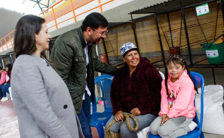Personas con Discapacidad y sus cuidadores cuentan con proyecto productivo en la cadena del cuy