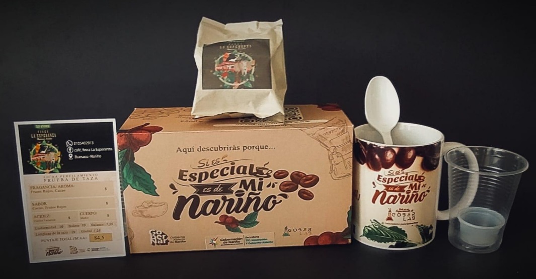 Gobernación de Nariño invita a los amantes del café a aprender a catar y hacer café especial de Mi Nariño Kit cafetero
