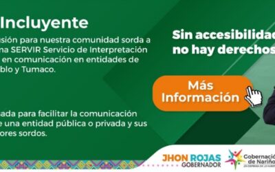 Implementamos la Plataforma SERVIR como herramienta de comunicación con la comunidad Sorda