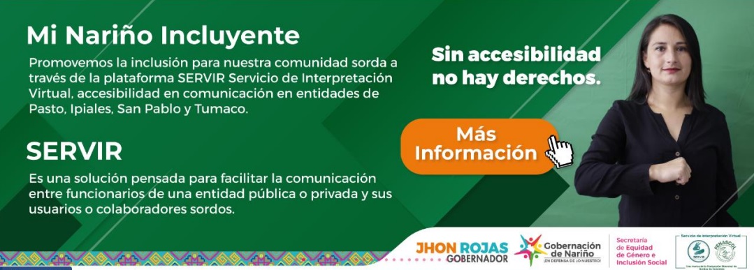 Implementamos la Plataforma SERVIR como herramienta de comunicación con la comunidad Sorda