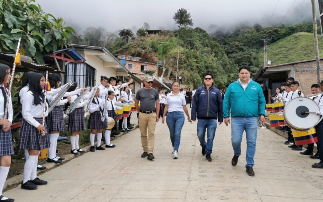 Gobernación de Nariño participó en la entrega de obras para instituciones educativas PDET de Nariño