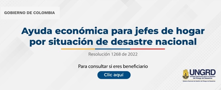 Gobernación de Nariño gestionó subsidio económico para familias afectadas por temporada de lluvias
