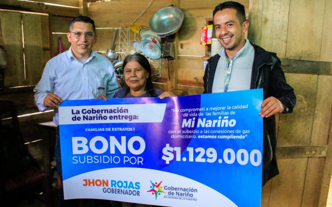Cumbitara ya cuenta con Gas Domiciliario financiado por la Gobernación de Nariño