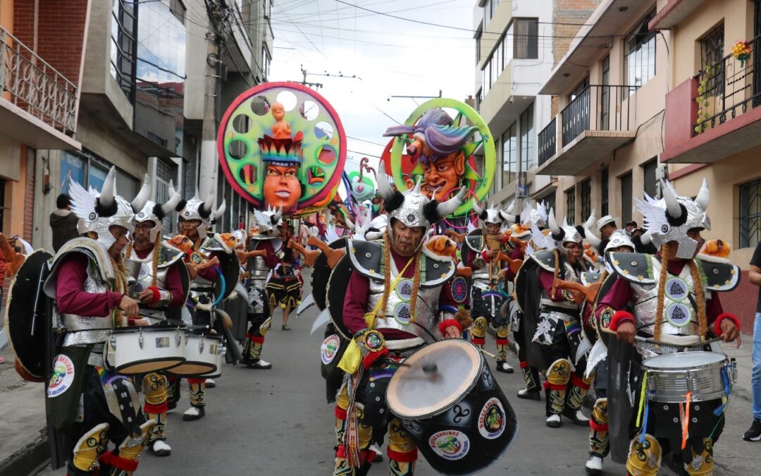 Nariño representó a Colombia en el Carnaval del Sol de Tulcán Ecuador.