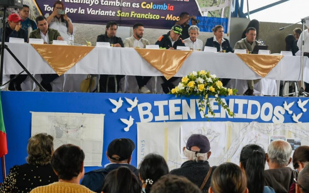 Anuncio de ponerle ‘acelerador’ a proyecto San Francisco – Mocoa es caminar hacia la paz total.