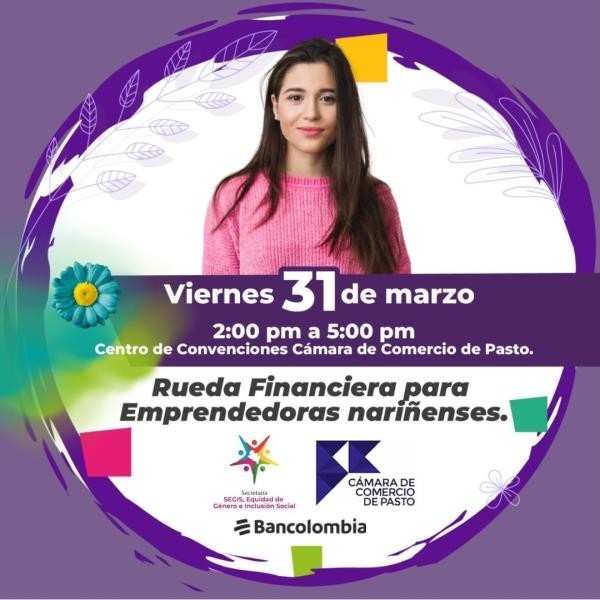 Primera Rueda Financiera para Emprendedoras nariñenses