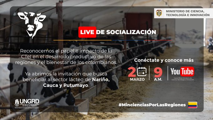 Por el sector lácteo