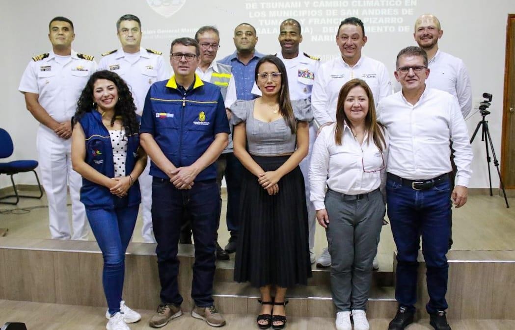 Tumaco y Francisco Pizarro cuentan con estudio de mitigación ante los efectos por amenaza de tsunami y cambio climático