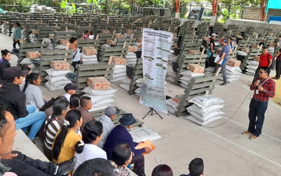 Gobernación de Nariño apoya a los productores de los municipios afectados por la temporada de lluvia 2021- 2022 con la entrega de kits agropecuarios