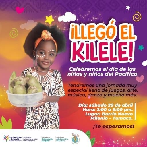 Llegó el Kilele, celebremos el Día de las Niñas y Niños en la costa pacífica nariñense