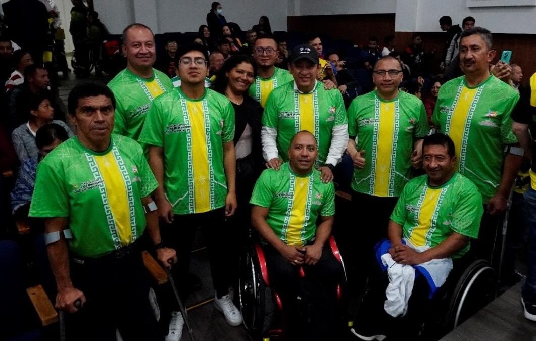 Gobernación de Nariño entregó dotación a deportistas que representarán al Departamento en los Paranacionales