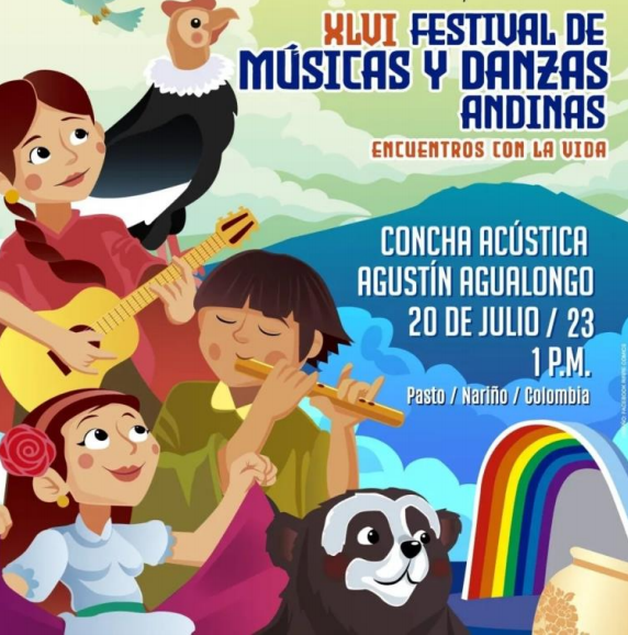XLVI Festival de músicas y danzas andinas con presencia de agrupaciones Nacionales e Internacionales