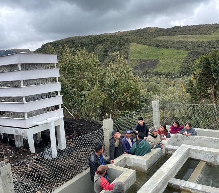 La Gobernación de Nariño cumple con la segunda entrega del Programa Agua y Bienestar para mi Vereda en el municipio de Cumbal
