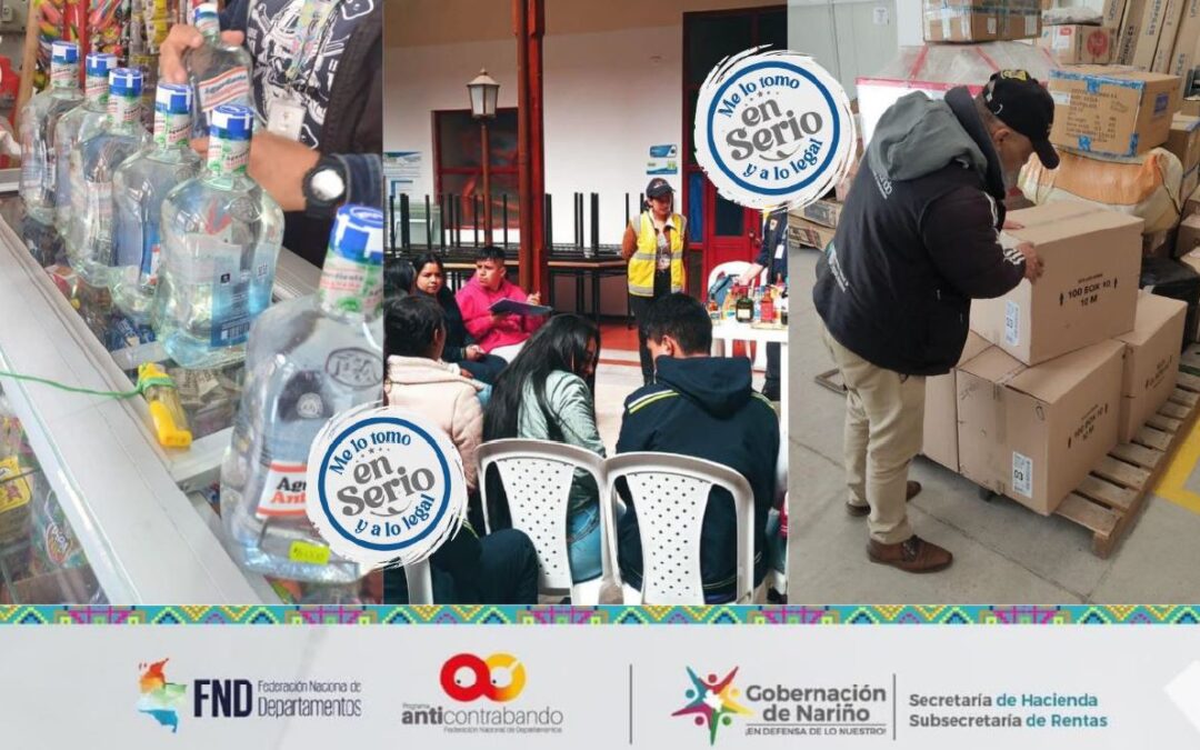 Por un Nariño Responsable y Próspero: Consuma por su salud licores y cigarrillos legales “Me lo tomo en serio y a lo legal.