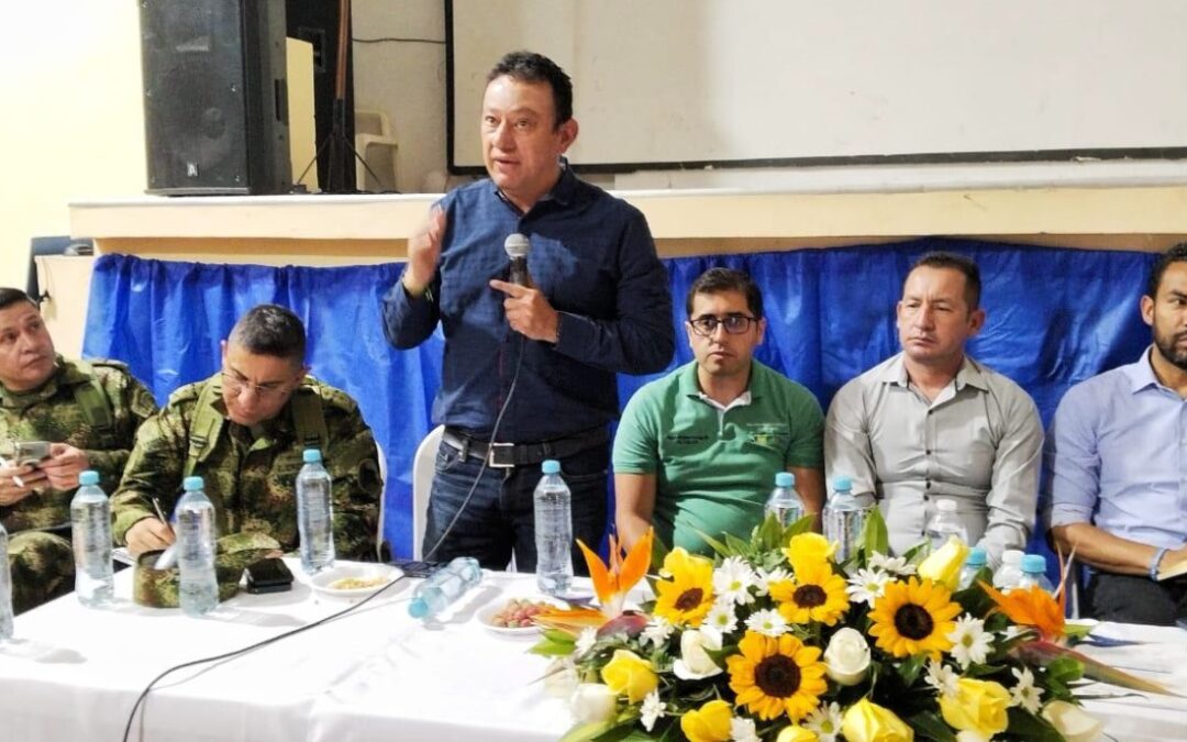 En Samaniego se instaló Puesto de Mando Unificado Nacional por la Vida (PMUV)