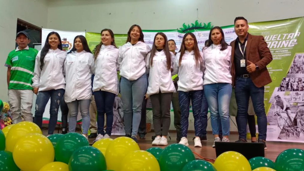 Se realizó la presentación de los equipos que participarán en la Vuelta a Nariño por La Paz